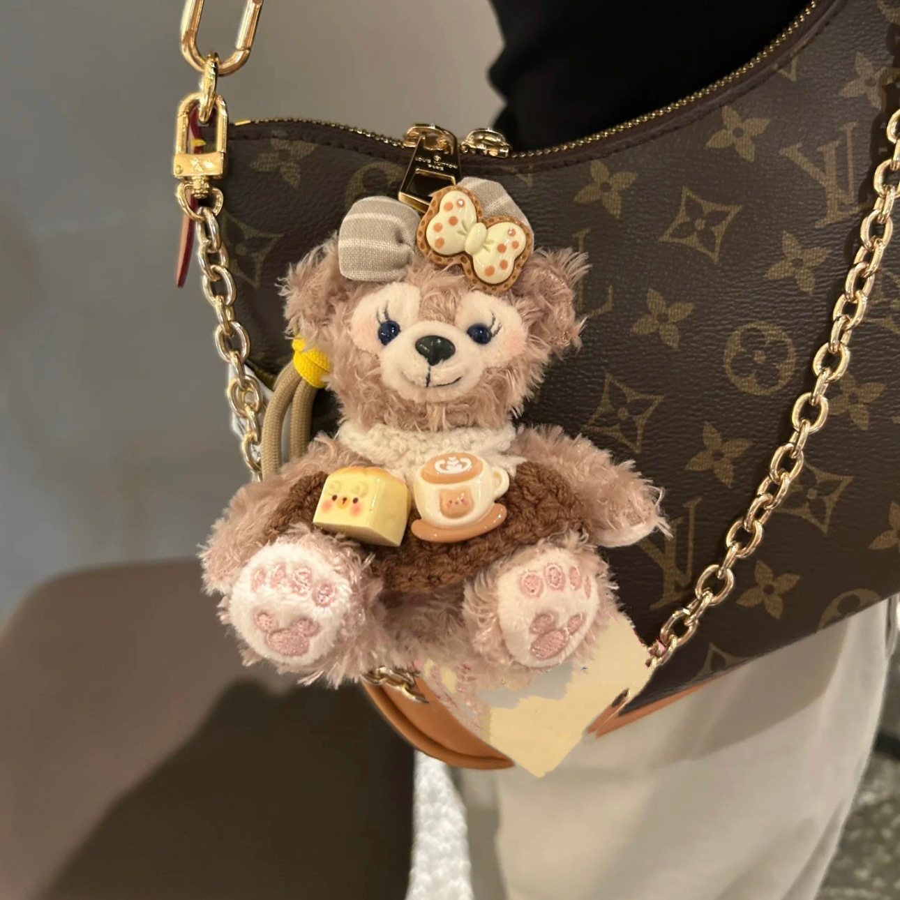 Shirley Rose bag pendant, Daphne Bear car keychain, doll, plush doll, birthday gift for men and women pic 9