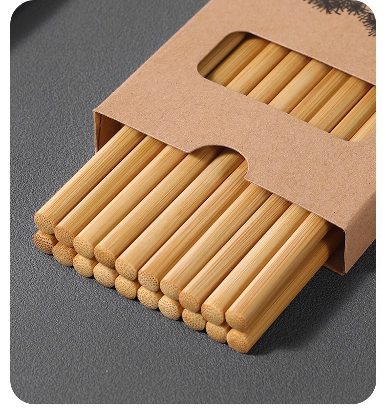 天然楠竹筷子家用实木防滑高档加长火锅筷子抗菌防霉耐高温油炸快详情11
