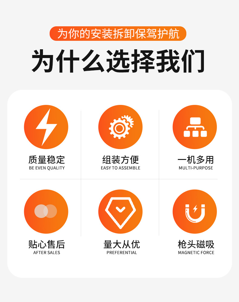 家用充电式电动螺丝批小型锂电钻电动螺丝刀套装电起子源头工厂详情12