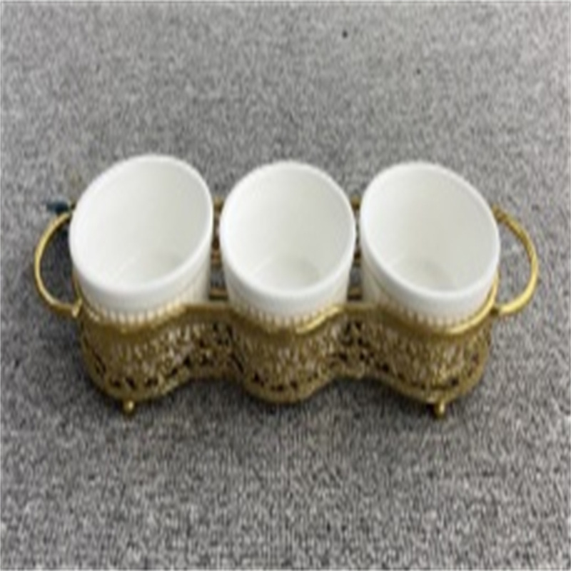 厂家直销五金提手串盘架水果盘子蛋糕甜品盘果盘合金支架家居配件详情8