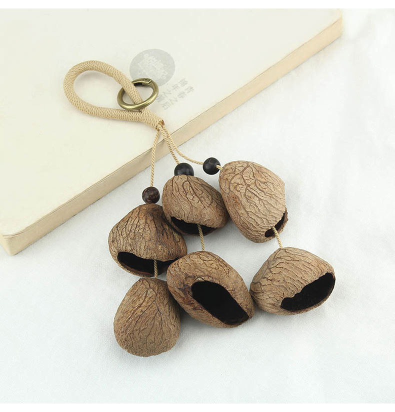 森系果壳摇铃包挂手工风铃音疗愈挂铃钥匙扣车挂植物果实原料挂件详情2