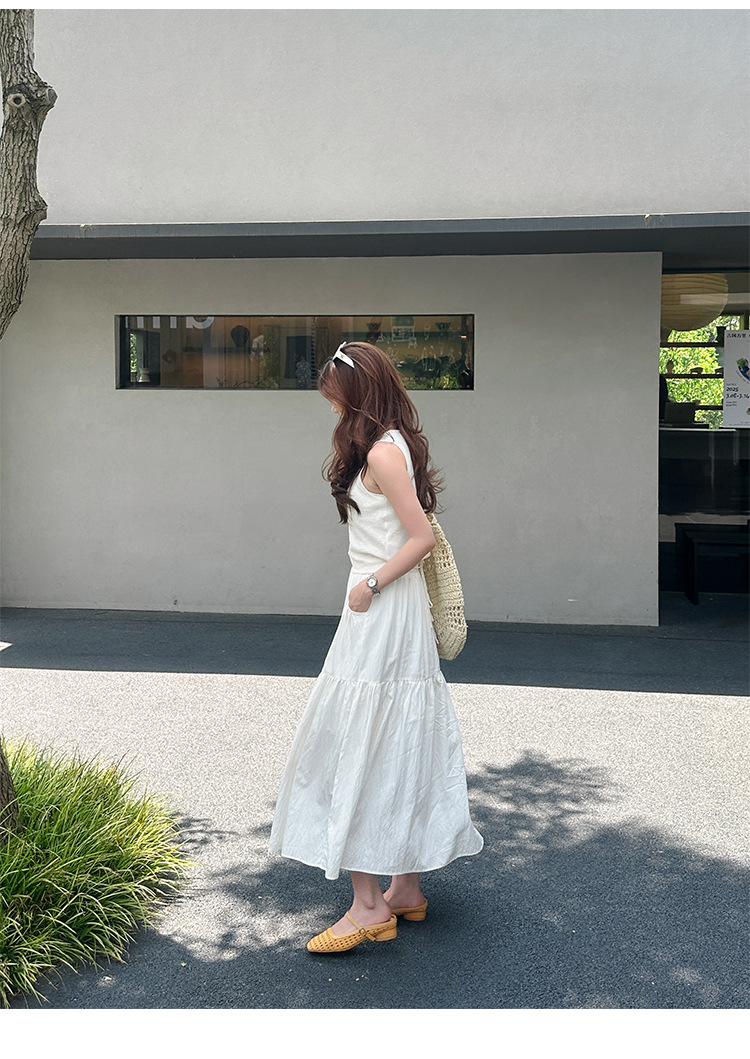 2025夏季新款镂空包头半拖鞋女夏季外穿休闲编织凉拖鞋沙滩女鞋详情17