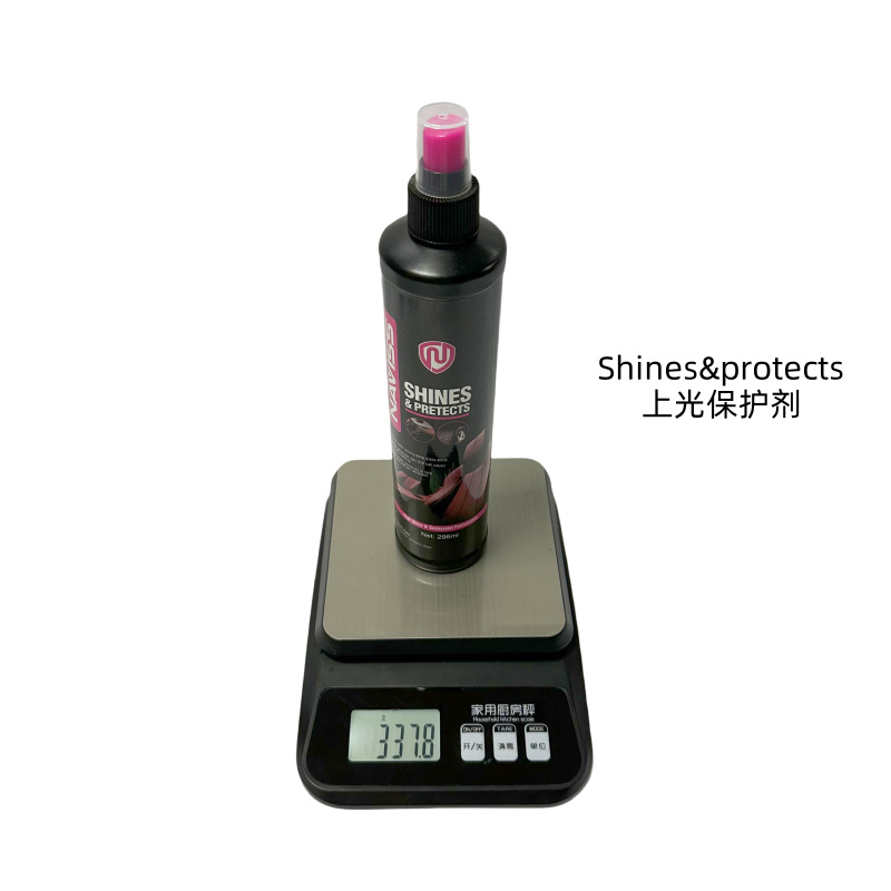 跨境出口多功能泡沫表板蜡划痕蜡化清剂内饰清洗油膜英文外贸版详情13