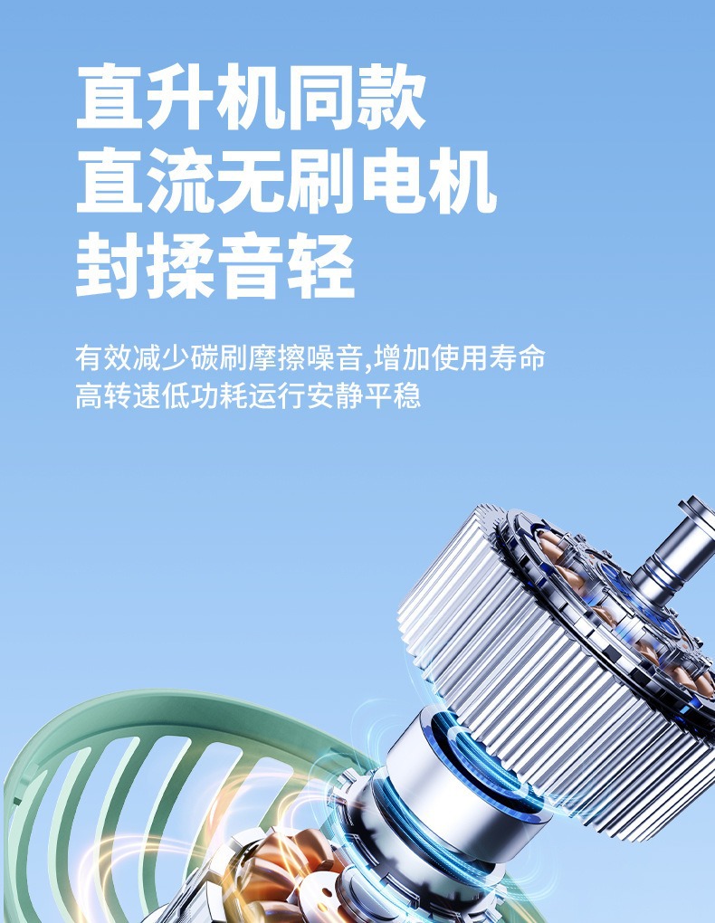 Summer new desktop mini fan, handheld wall-mounted multi-functional mini usb fan wholesale customization, logo pattern pic 21