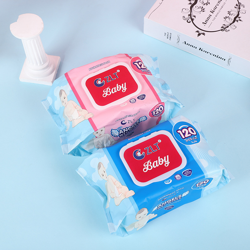 英文湿巾婴儿手口专用宝宝新生儿湿巾纸家庭实惠装无酒精加量装详情11