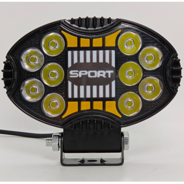 Round 4-inch square with daytime running lights, LED work lights, off-road vehicle spotlights, headlights and truck headlights pic 5