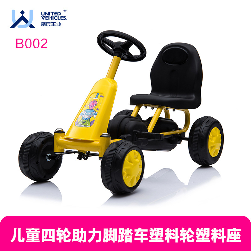 岳氏车业助力脚踏卡丁车四轮自行车儿童自行车详情1