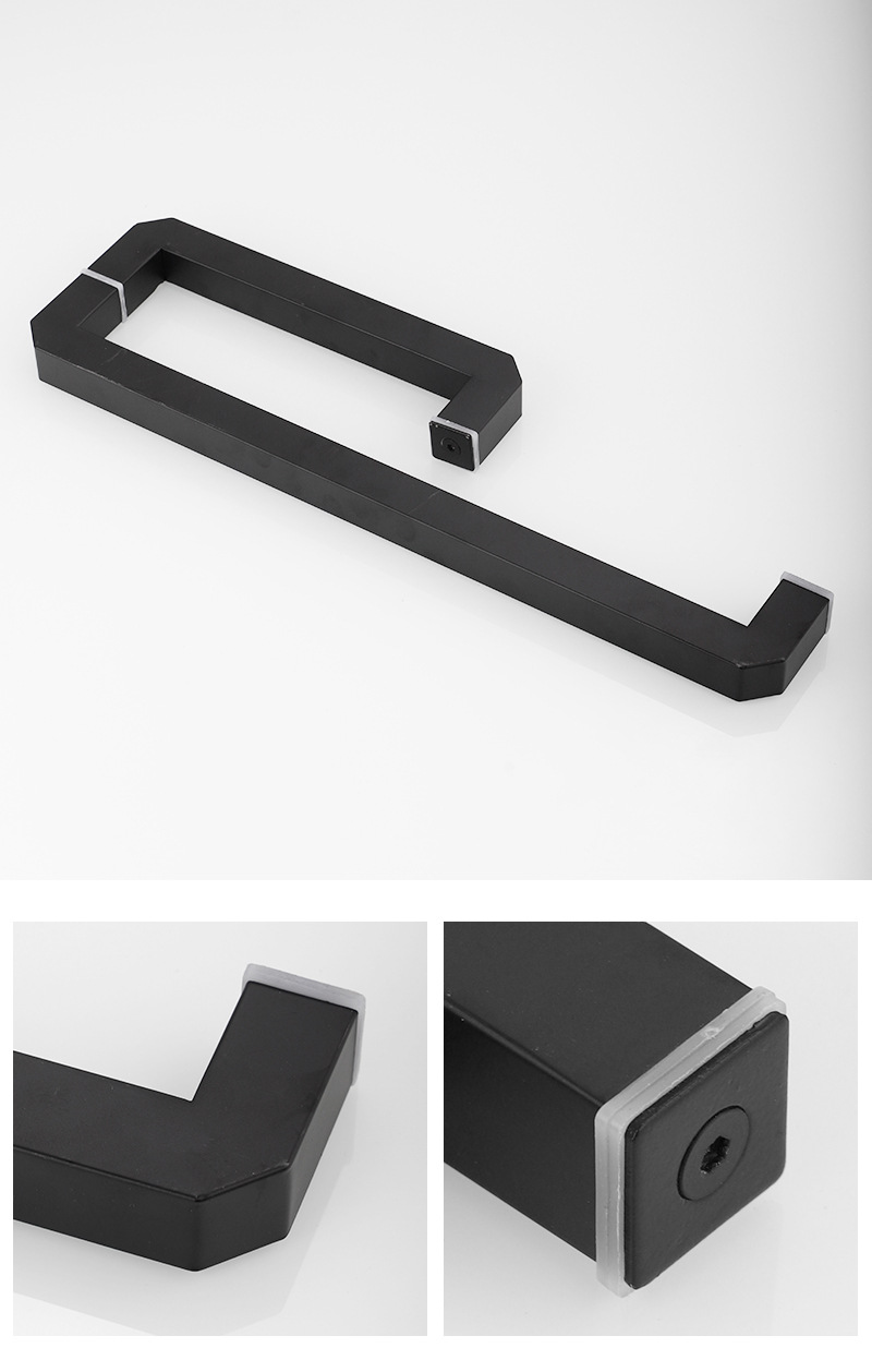 厂家304淋浴房拉手 酒店浴室玻璃门把手 大门推拉门不锈钢拉手详情17