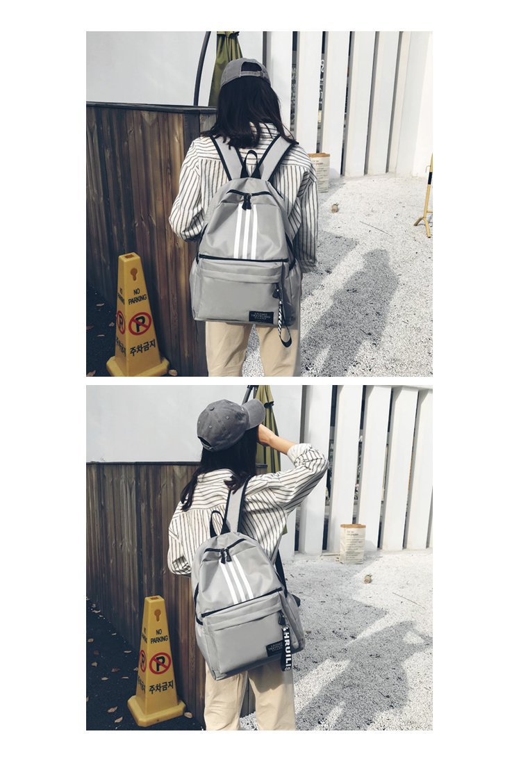 2026新款学生双肩包韩版时尚潮流初中高中生背包情侣旅行书包批发详情18