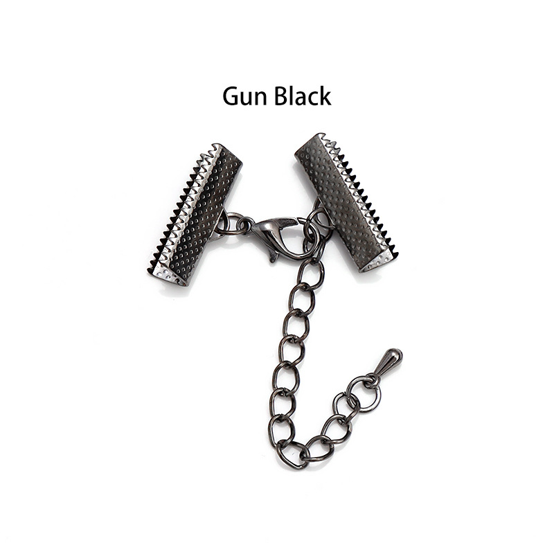 Horse clip buckle + lobster buckle, horse mouth clip, horse calf buckle, iron tail chain, 5cm long, lobster buckle 12mmdiy accessory pic 13