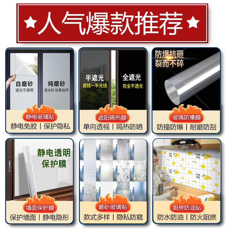 厨房防油贴纸自粘耐高温油烟机灶台墙贴防水橱柜瓷砖台面壁纸墙纸详情4