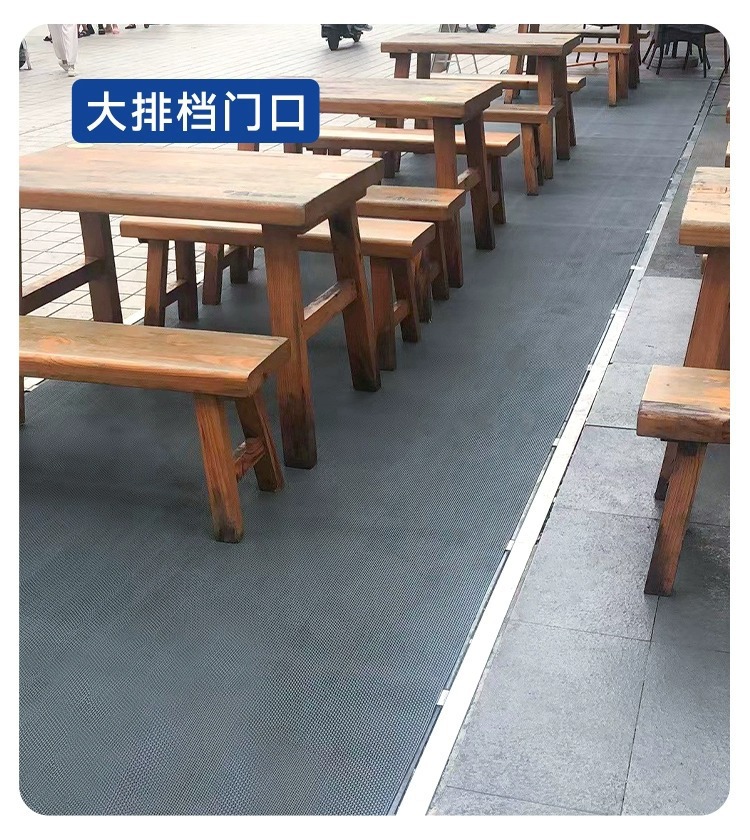 防滑地垫镂空塑料户外商用加厚入户门防滑垫子卫生间浴室防水脚垫详情13