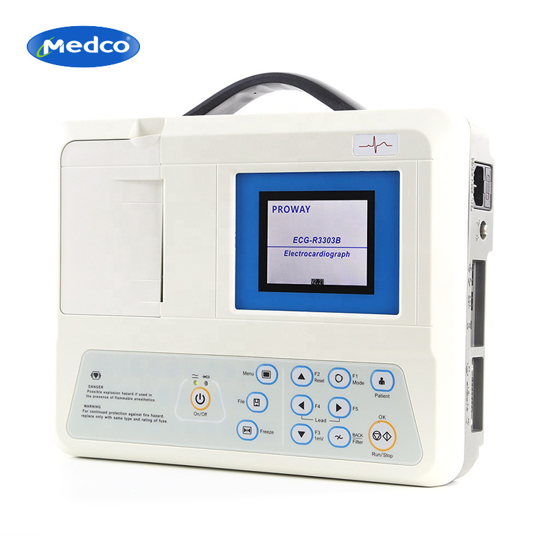 Specialized for foreign trade export of digital three-channel, six-channel and twelve-channel electrocardiogram machines and portable automatic analysis electrocardiogram instruments pic 10