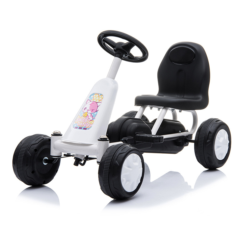 岳氏车业助力脚踏卡丁车四轮自行车儿童自行车详情4