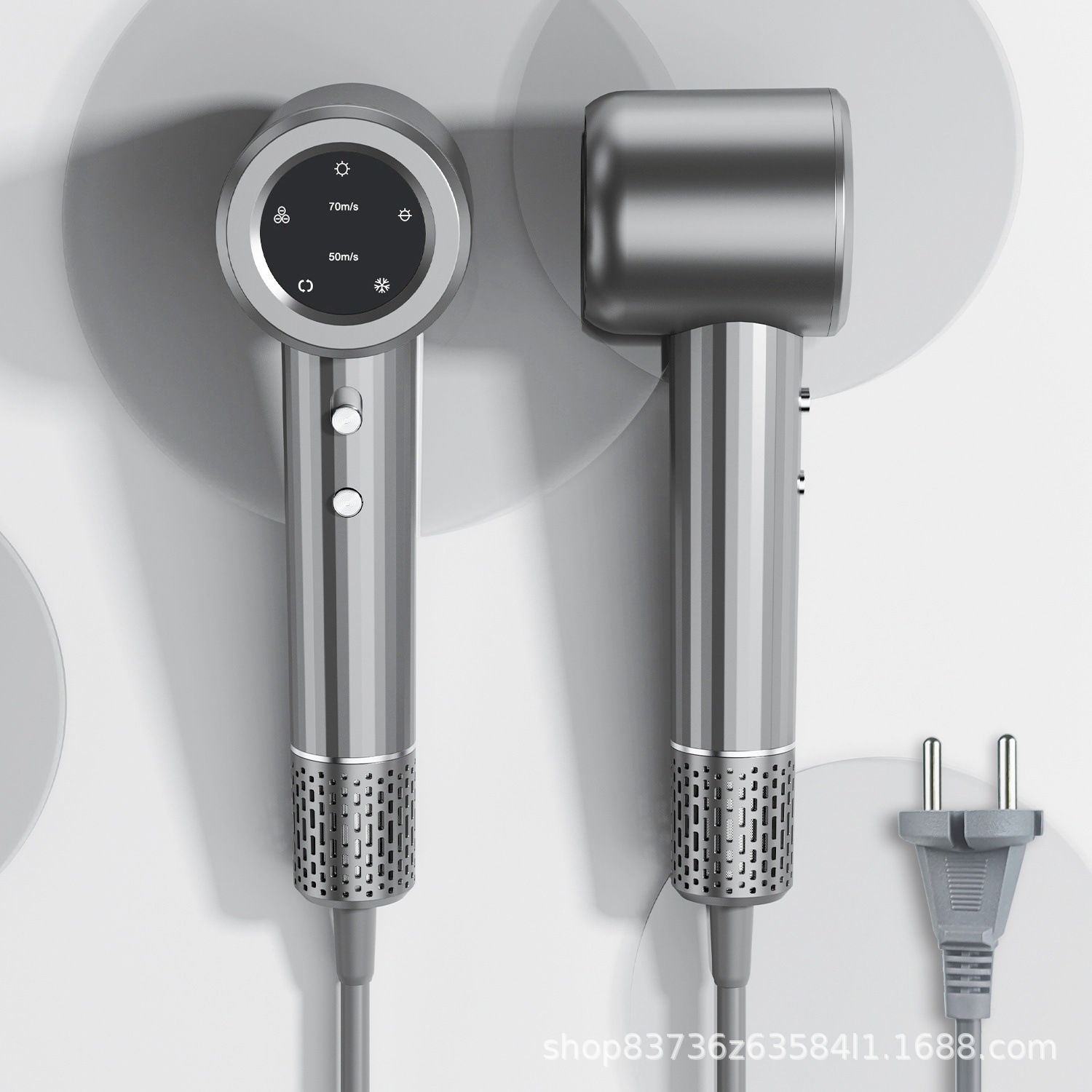 一件代发屏幕显示大功率台湾跨境电商负水离子恒温吹风机高速风筒详情12