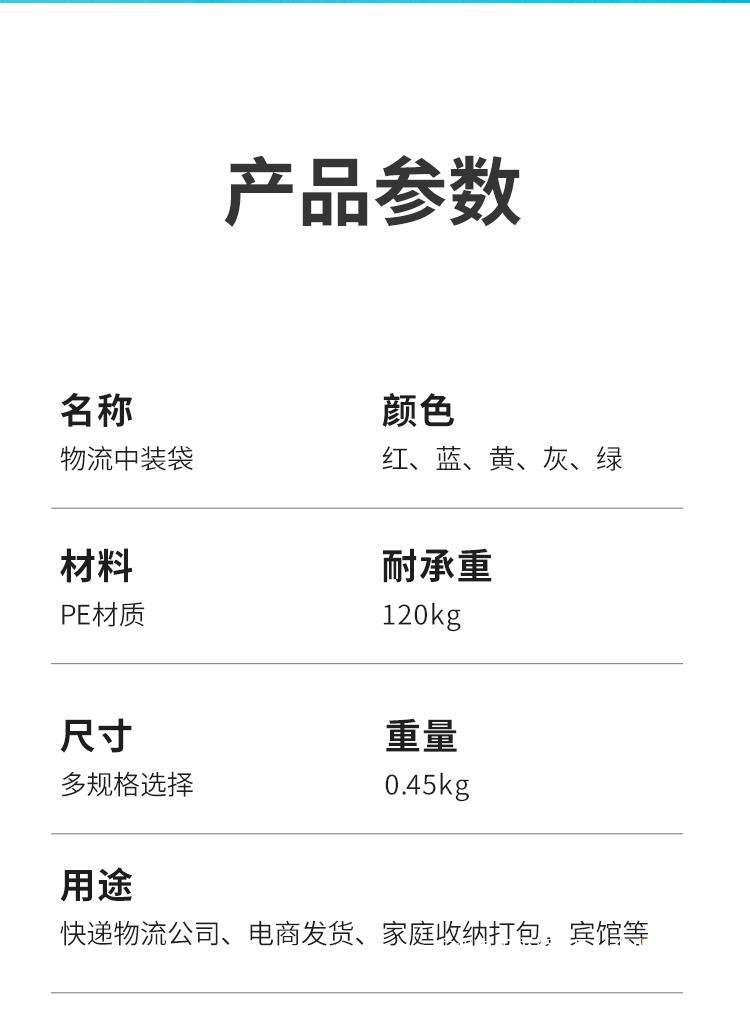 工厂直销耐磨中转快递加厚邮寄搬家大号大容量袋子编织袋打包袋收详情5