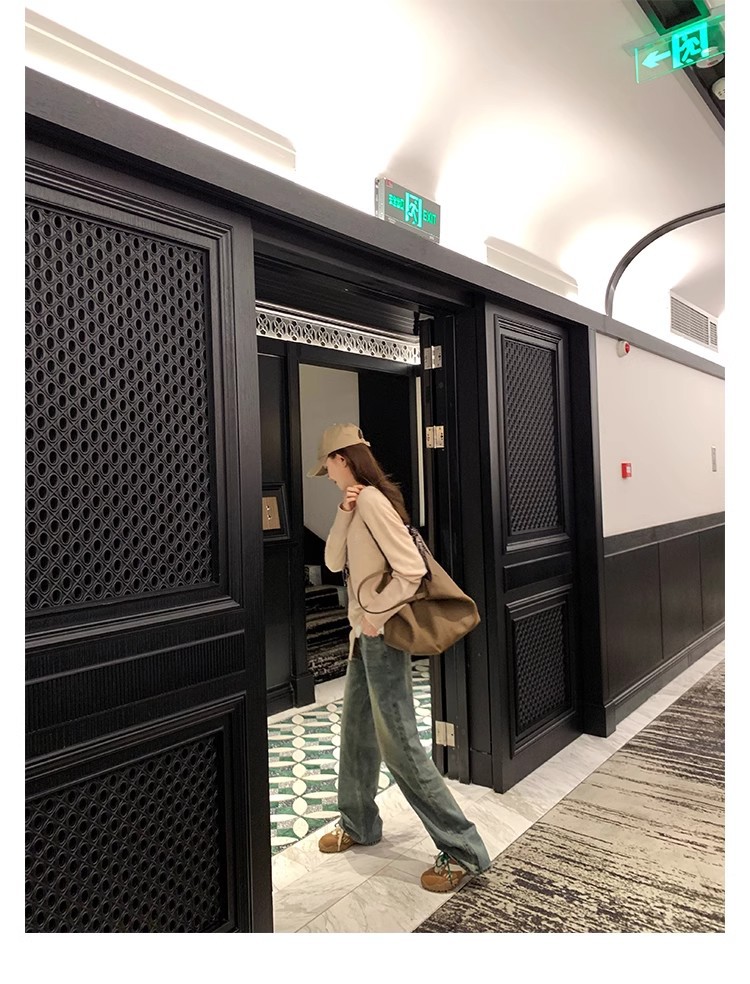 葡萄妈同款厚底增高真皮女板鞋2025秋冬新款阿甘运动休闲德训鞋女详情18