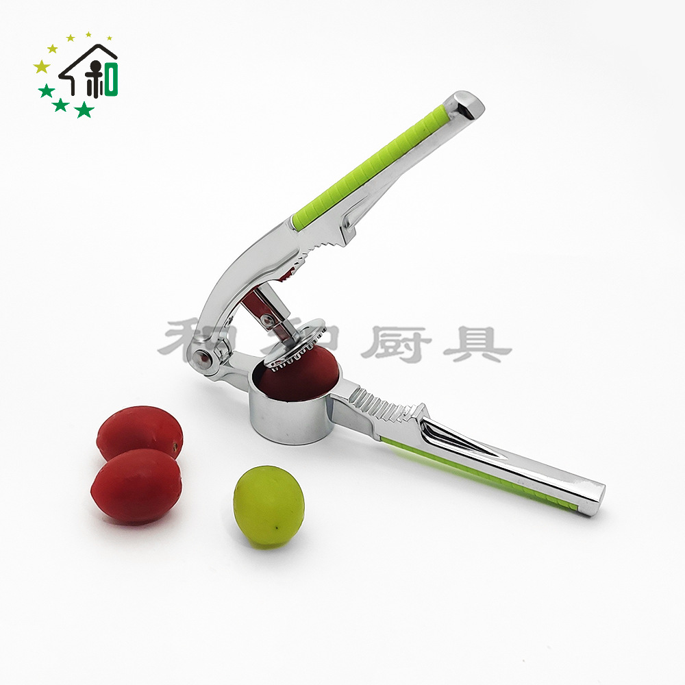 捣蒜蓉不锈钢手动小型压蒜器倒蒜泥厨房用品打蒜器手动压蒜器详情6