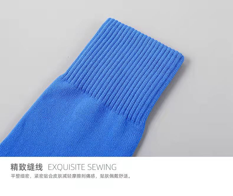 厂家批发足球中筒过膝比赛训护腿袜 瑜伽休闲运动健身骑行袜现货详情41