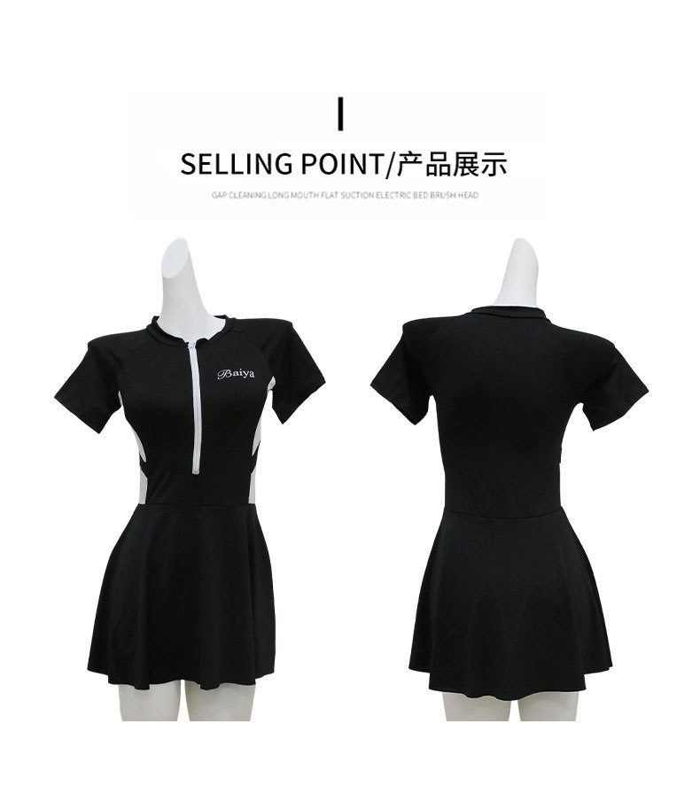 The latest bestseller in 2026, a conservative, slimming and sexy one-piece halter suit for hot spring soaking, a high-end sleeveless swimsuit for women in Thailand, 125527 pic 14