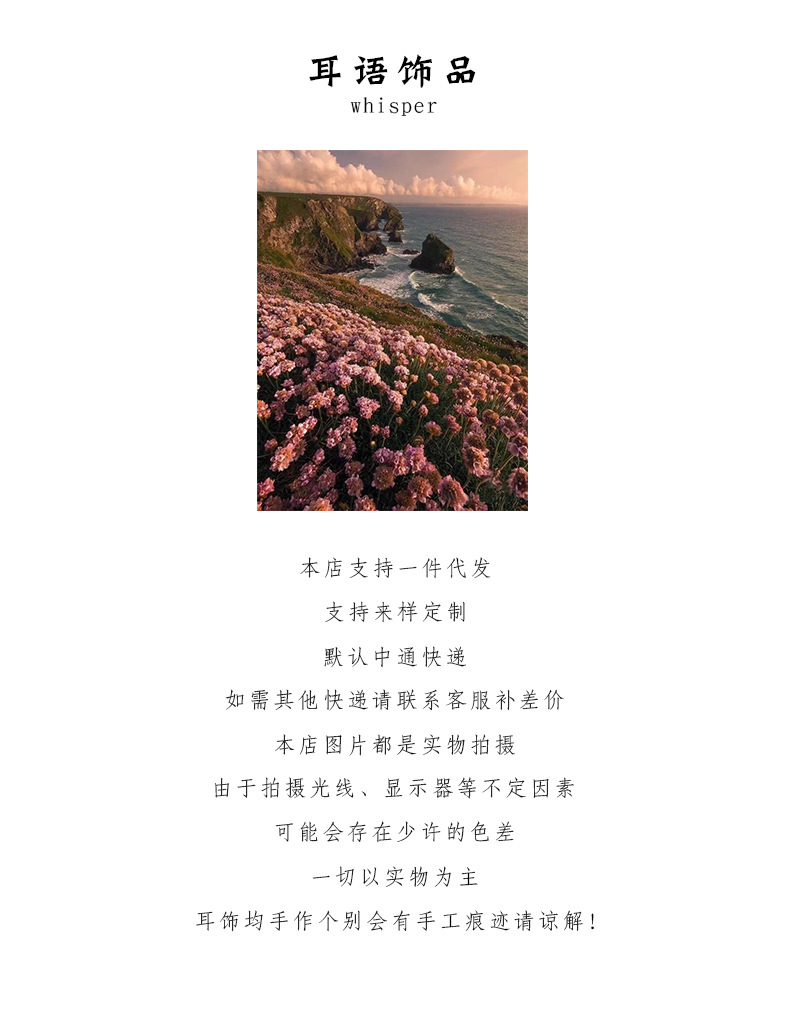 925银针施家珍珠耳钉韩国小众高级感耳环通勤百搭高品质耳饰批发详情1