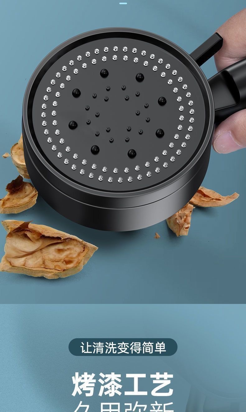 Super pressurized shower head, bathroom heater, shower and bath water faucet, flower wine, bathroom, household flower sun, spray head, super strong pic 11