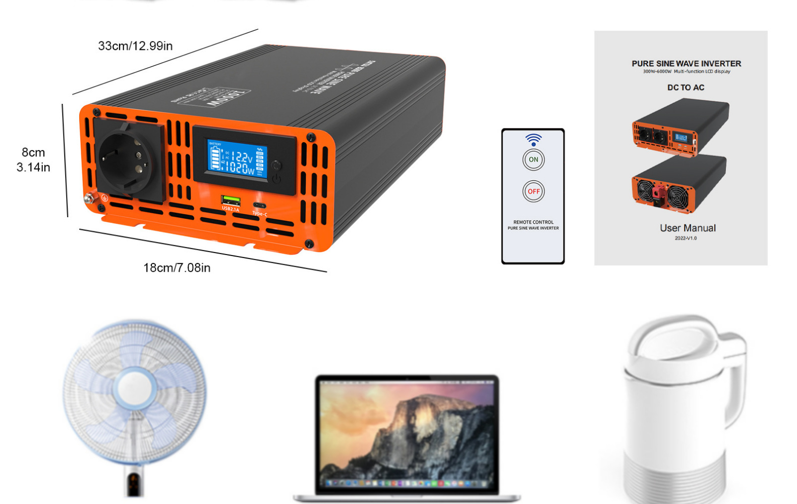 DATOUBOSS足功率纯正弦波逆变器1000W2000W220VInverter详情15