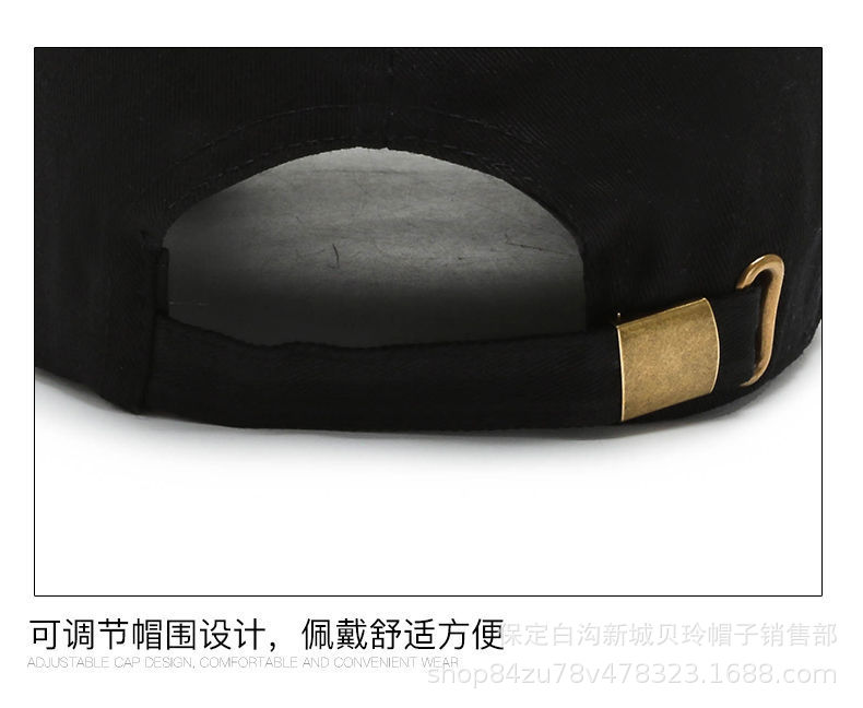 旅游帽男士棒球帽刺绣轻薄春秋户外运动休闲简单百搭遮阳防晒纯棉详情18