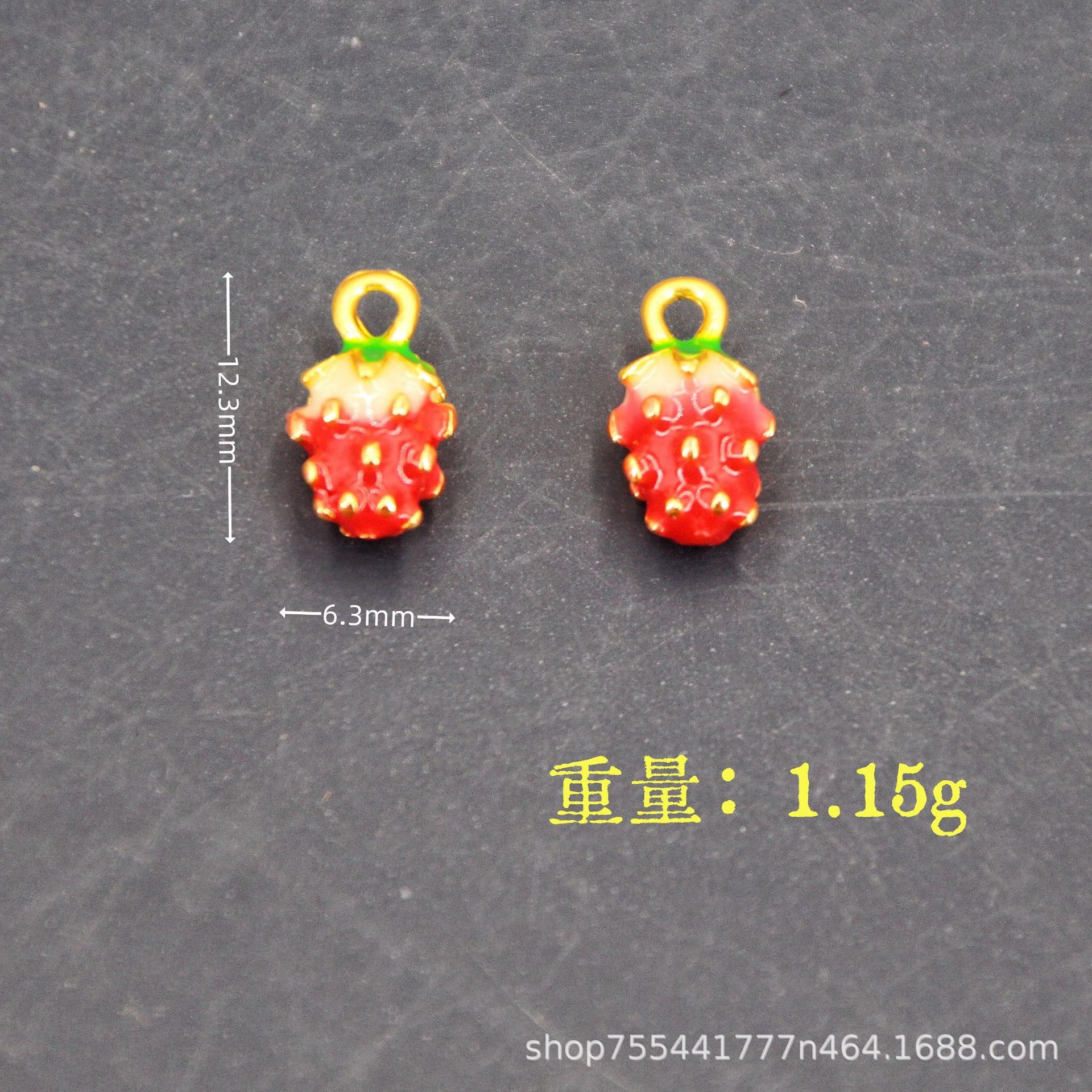 国潮复古滴油珐琅彩挂镀高保吉祥祝福语节日庆典diy配件配饰吊坠详情19