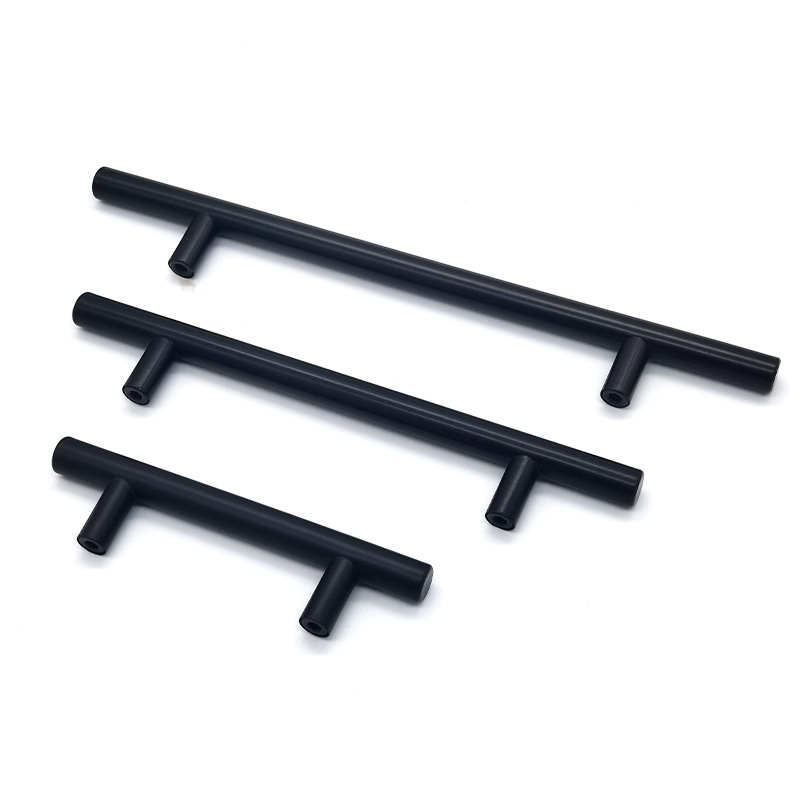 不锈钢拉手橱柜拉手柜门拉手抽屉把手家具拉手空心T型小拉手详情4