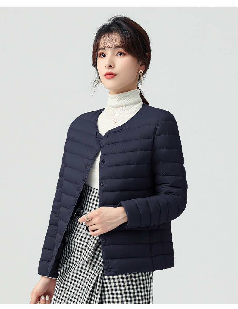 2025跨境新款轻薄羽绒服外套女秋冬羽绒服内胆轻型薄款时尚保暖详情28