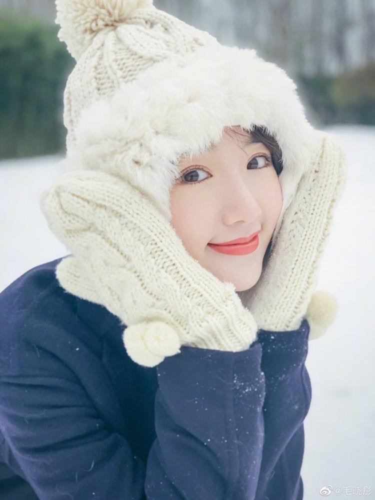 韩版帽子女士秋冬季针织兔毛球保暖帽加厚百搭可爱学生护耳套头帽详情14