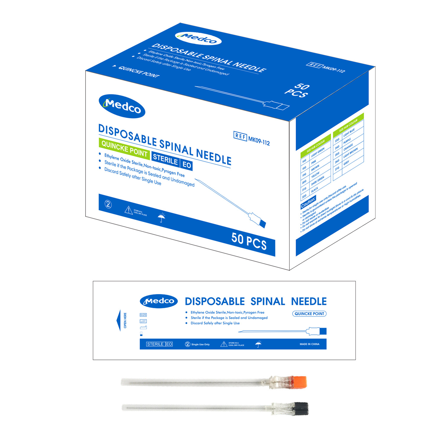 跨境專供一次性脊椎麻醉針醫(yī)用無菌脊椎穿刺針一次性使用腰椎針詳情6