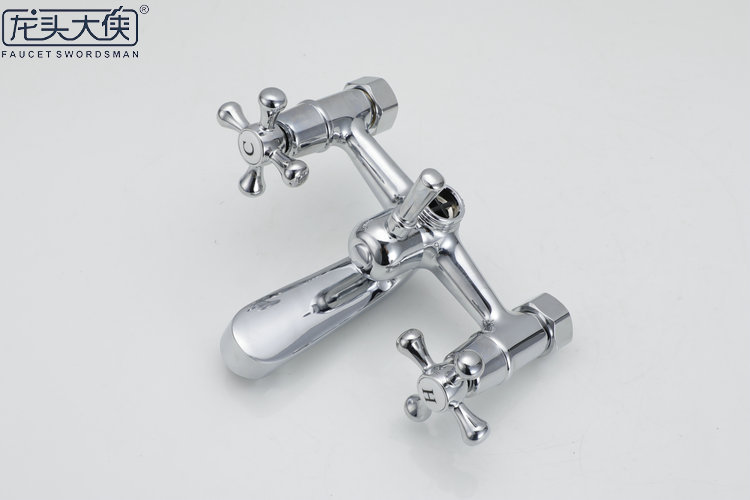 双控双把浴室冷热混水阀淋浴龙头入墙式升级陶瓷分水器铜材质水阀详情11