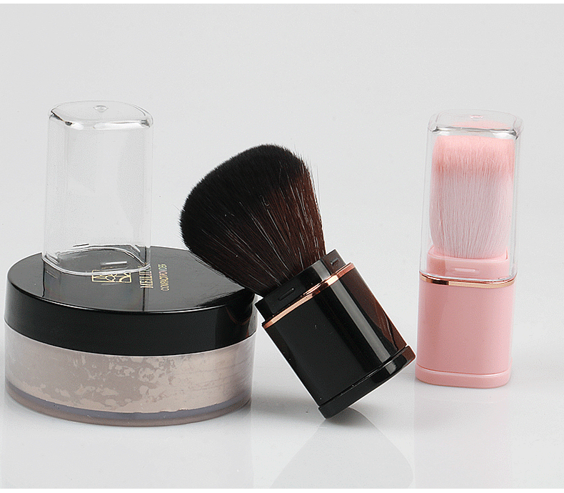 新款单头便携式伸缩化妆刷腮红刷蜜粉刷散粉刷美妆彩妆工具化妆工详情12