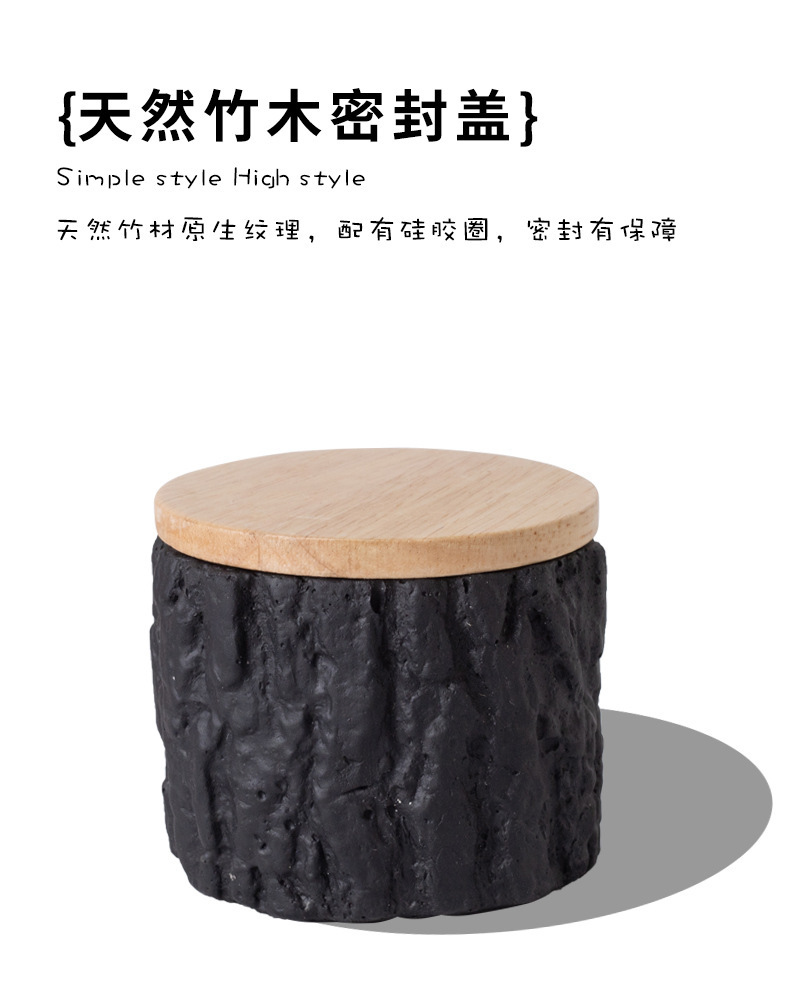 爱宠骨灰罐陶瓷六款颜色木质盖子树皮纹理宠物殡葬用品宠物骨灰盒殡葬纪念品详情17