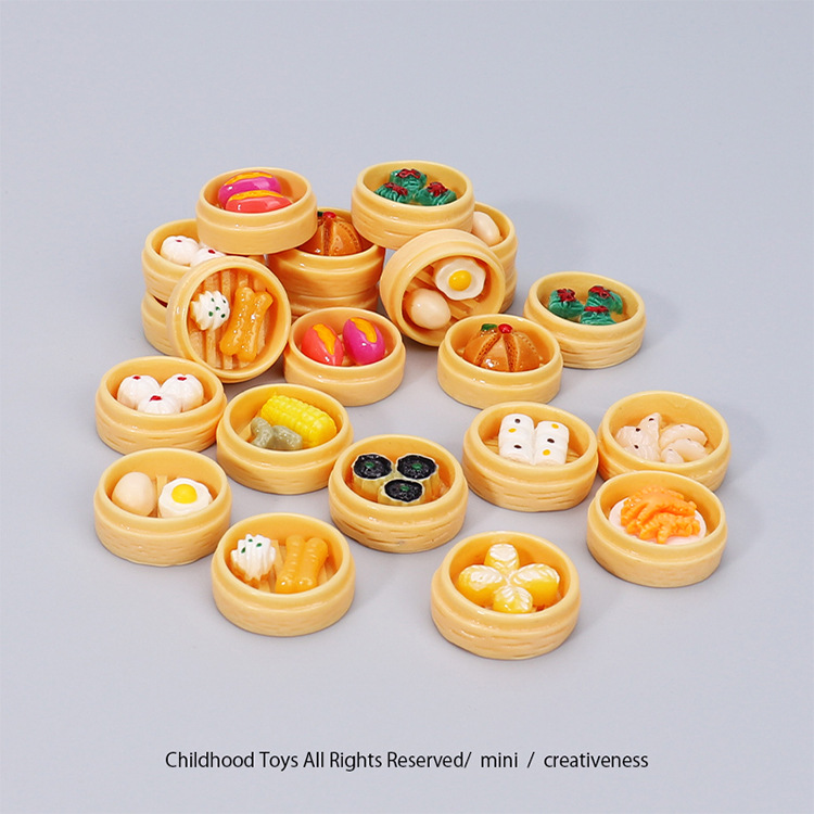 Creative refrigerator stickers, simulated food toys, magnetic stickers, message stickers, magnetic stickers, three-dimensional resin magnetic stickers for refrigerator decoration pic 9