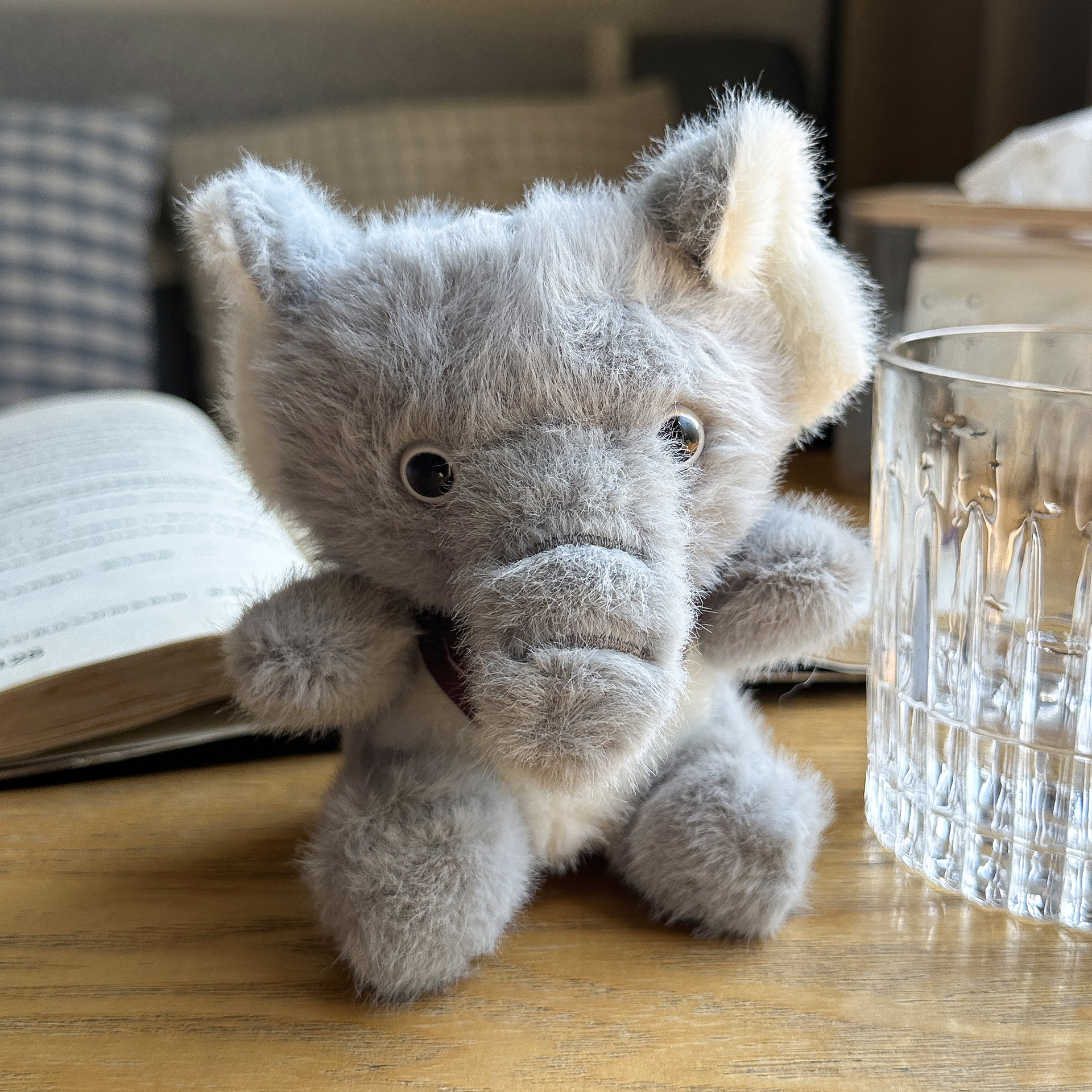 网红可爱萌围巾大象挂件毛绒玩具公仔书包包包挂饰钥匙扣娃娃玩偶详情2