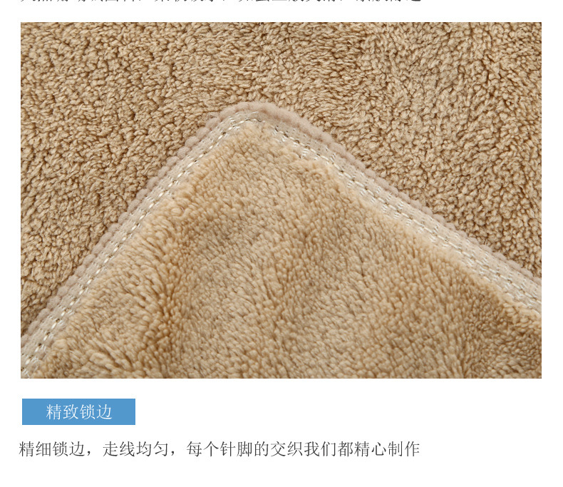 【 Chi Jia 】 Bath towel Superfine fiber 70*140 Coral Fleece thickened adult beach Absorbent Soft Gift manufacturer pic 18