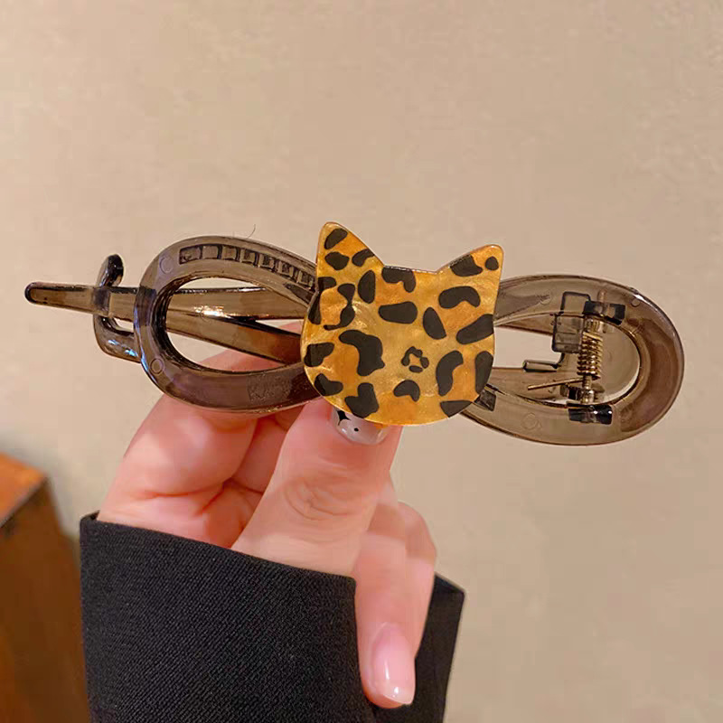 Elegant one-line hair clip, twist clip at the back of the head, 2025 new style, light luxury and high-end style, updo, grab clip, duckbill clip headwear pic 42