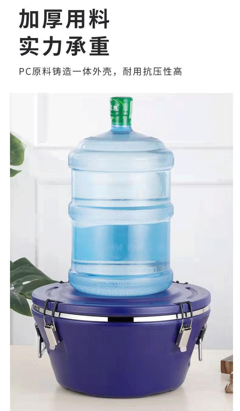 Wholesale of stainless steel commercial lunch boxes, large-capacity high-end insulated boxes, double-layer thickened outdoor household soup buckets, cross-border pic 3