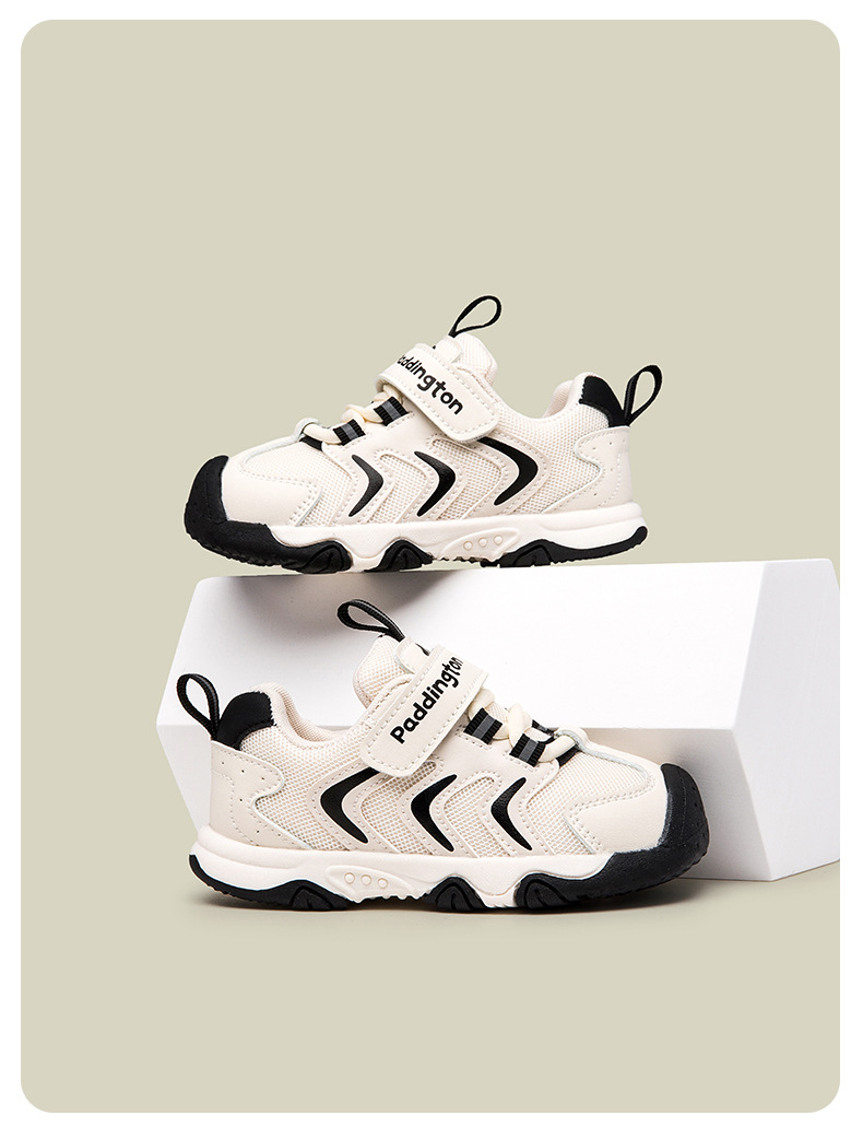 帕丁顿熊正品2025年春季新款儿童运动鞋中小童魔术贴户外休闲童鞋详情15