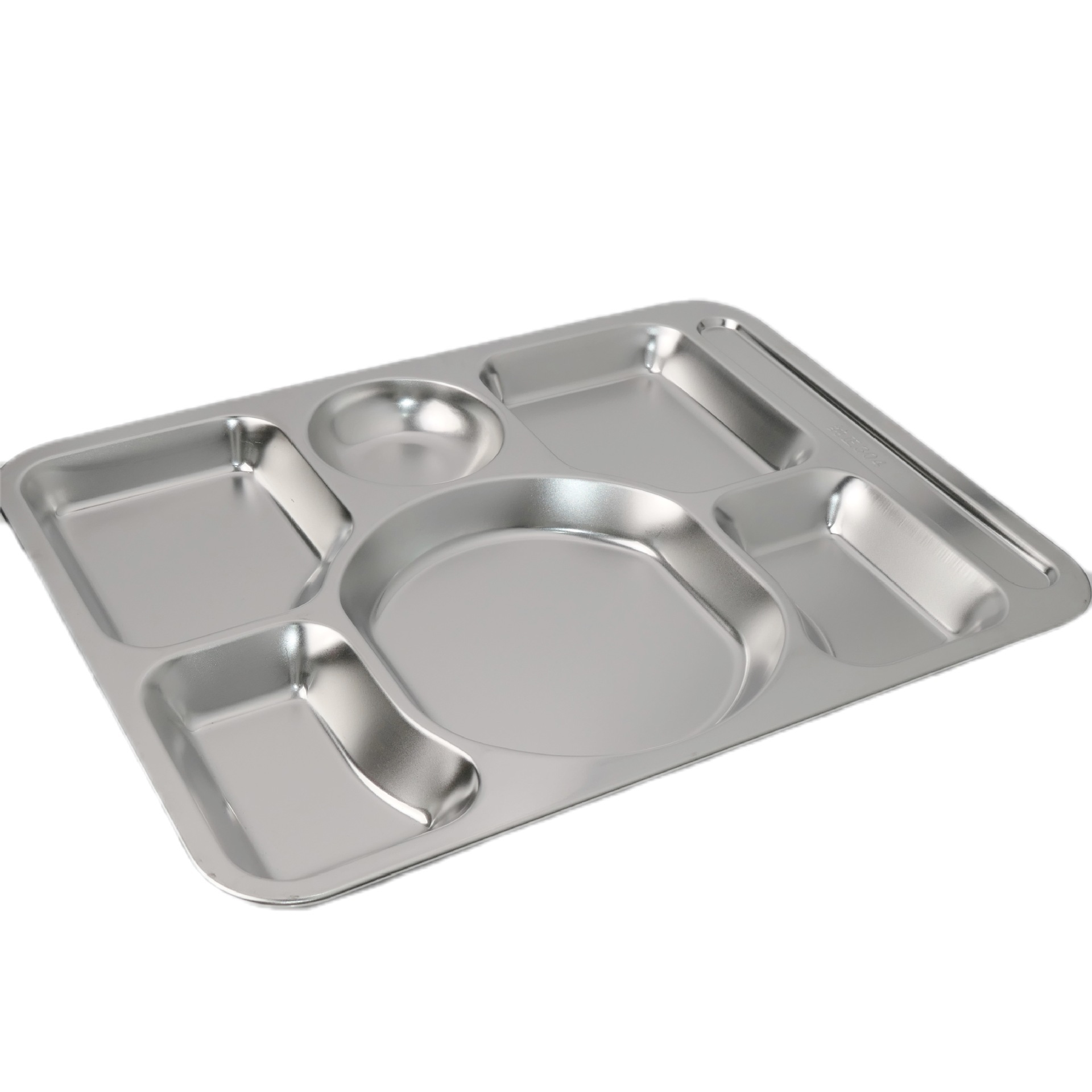 方形304不锈钢快餐盘食堂餐盘餐厅学生专用分格盘子食品级商用盘详情14