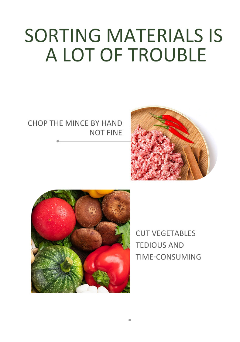 SOKANY 7011NEW Electric Household 3L meat grinder, vegetable cutter, multi-functional kitchen food processor pic 7