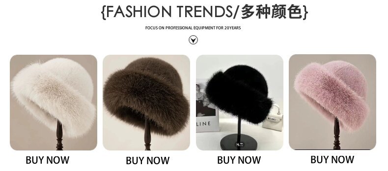 New winter hats, outdoor fisherman hats, Mongolian hats, faux fur plush hats, thickened, warm, fashionable and exquisite hats pic 7