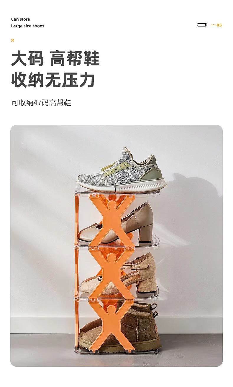 轻奢简易鞋架多层家用门口宿舍置物架厨房收纳架自由安装收纳鞋柜详情2