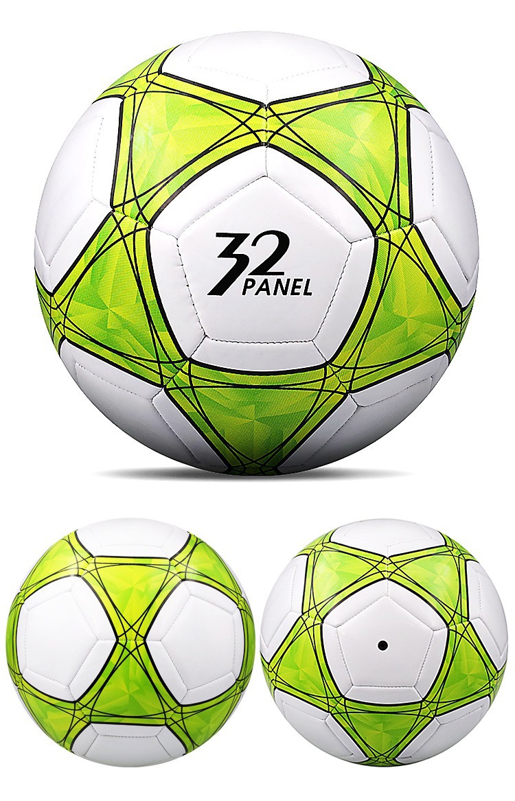 PVC足球机缝现货贴皮批发5号成人4号中小学生3号儿童幼儿训练比赛详情6