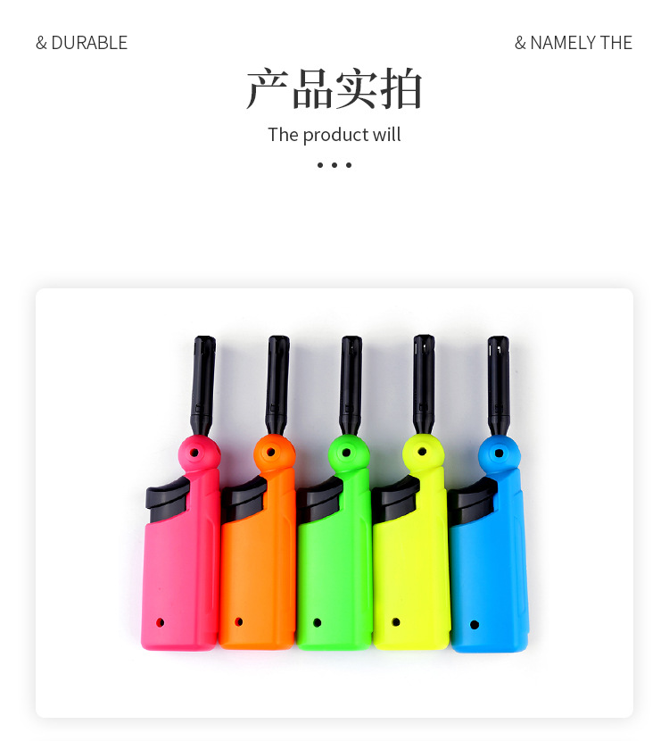 迷你明火点火器塑料户外烧烤点火器厨房家用打火机煤气灶点火器详情10