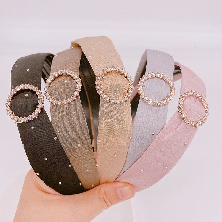 义乌地摊头发饰品2元文具店批发网红女宽边镶钻高颅顶发箍头箍G21详情22