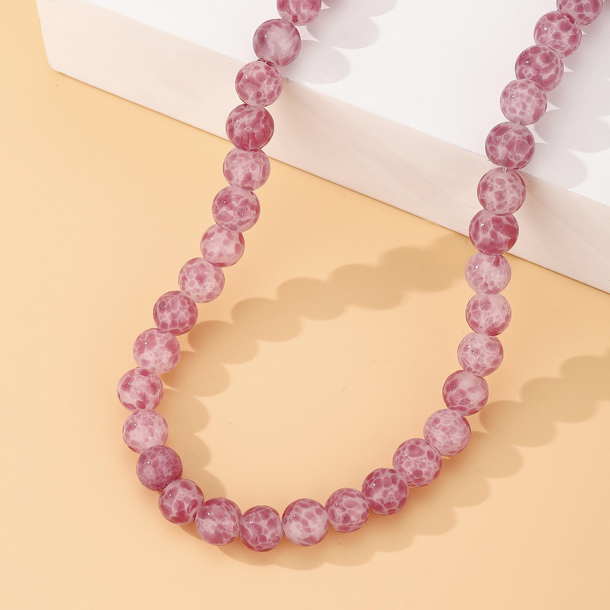 10mm glazed glass beads DIY beaded bracelet and necklace material wholesale trendy retro handcrafted jewelry accessories pic 7
